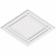 thumbnail image 2 of Ekena Millwork CMP36X24DD-01000 1 in. ID x 12.75 in. Rectangle Diamond Architectural Grade PVC Contemporary Ceiling Medallion, 2 of 4