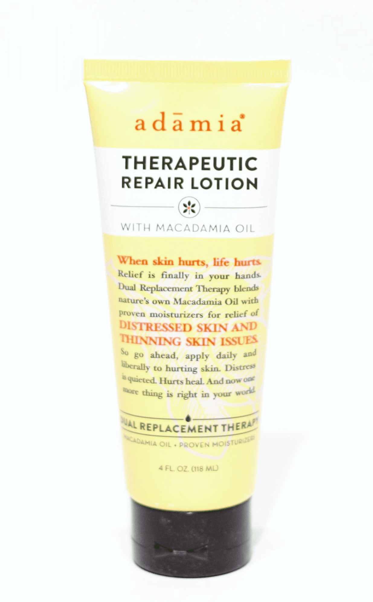 Adamia Therapeutic Repair Lotion with Macadamia Oil, 4 fl oz (118 ml)