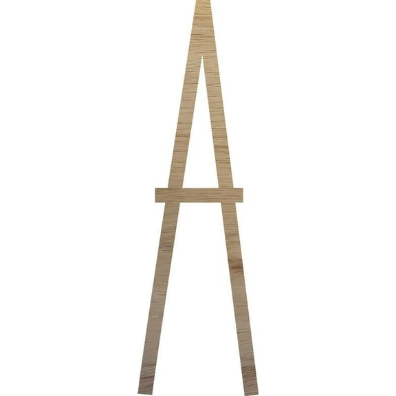 Wooden Letter Unfinished A, Wall Hanging 22'' Tall Alphabet Letter, Kids DIY