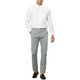 Lars Amadeus Pantalons à Rayures pour Hommes Pantalons de Costume Slim Business Gris 30 – image 2 sur 5