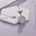 thumbnail image 2 of Celtic Knot Urn Necklace for Ashes 925 Sterling Silver Heart Pendant Cremation Jewelry for Ashes Keepsake Necklace Jewelry, 2 of 6