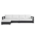 thumbnail image 4 of Tahoe 3-Piece Left-Facing Chaise Sectional Sofa Set in Gray White, 4 of 8