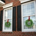 thumbnail image 7 of Ludlz Artificial Boxwood Wreath Front Door Wreath Spring Summer Greenery Wreath for Living Room Wall Window Farmhouse Front Door Decoration, 7 of 7