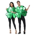 thumbnail image 5 of Seasons Green Four Leaf Clover Costume Adult, St. Patrick's Day Funny Costume, 5 of 9