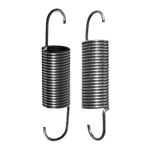 Harwood Fiberglass 210 Hood Hinge Spring Medium Tension; Gold; Set of 2