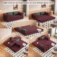 thumbnail image 4 of 80"Modern Convertible Couch Bed,King Size Futon Bed Double Mattress,No Assembly Required,Prefect For Apartment,Living Room, 4 of 8