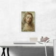 thumbnail image 2 of ARTCANVAS Head Of Christ 1495 Canvas Art Print by Leonardo da Vinci - Size: 18" x 12" (0.75" Deep), 2 of 9