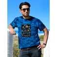 thumbnail image 2 of Teonanacatl Stencil Art. Tie Dye Crystal Men -Image by Shutterstock, Male XX-Large, 2 of 4