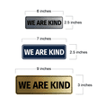 thumbnail image 5 of Signs ByLITA Standard We Are Kind Sign (Ivory/Dark Brown) - Medium, 5 of 6