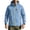 Light Blue, variant on Mens Waterproof Hooded Rain Jackets Lightweight Multi Zipper Pouch Breathable Windbreakers Hiking Camping Sun Protection Outerwear Coats