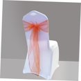 thumbnail image 3 of KAKOWELY 10Ud Fundas Y Cintas Para Sillas De Organza Ideal Para Eventos Y Fiestas, 3 of 8