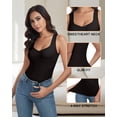 thumbnail image 3 of Thermal Fleece Lined Tank Top for Women Sweetheart Neck Camisole Sleeveless Slim Fit Base Layer Thermal Underwear, 3 of 6