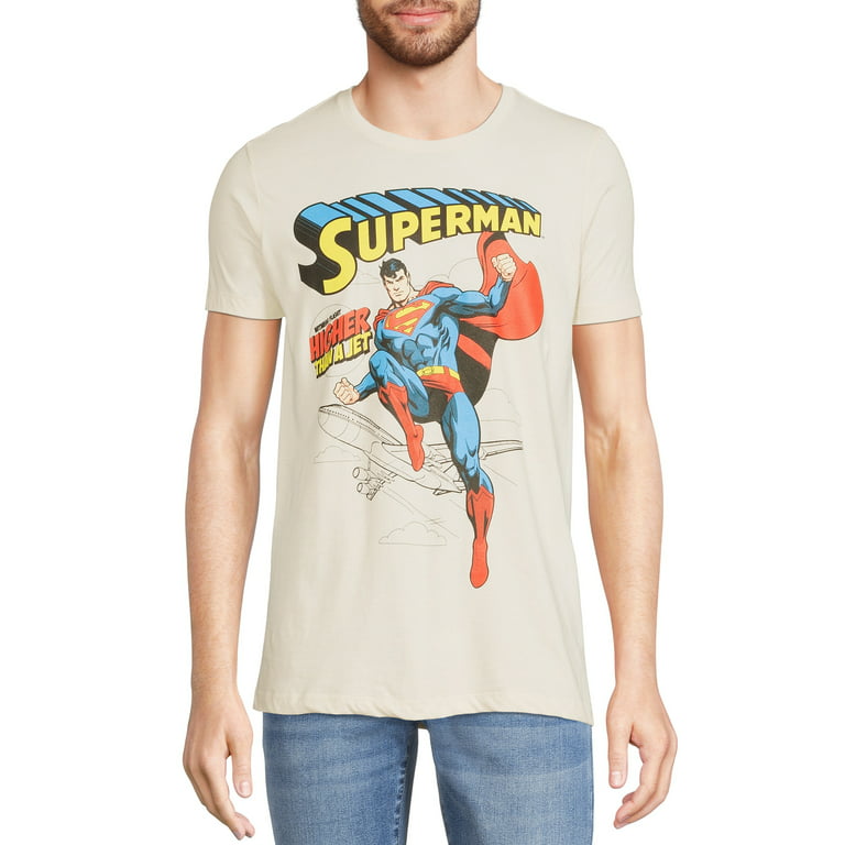 Men\'s Men\'s Big & Graphic 2-Pack, DC Tee Shirst, Comics S-3XL Superman