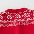 thumbnail image 4 of Girls Sweaters Christmas Children Kids Long Sleeve Cute Printed Crew Neck Pullover Knitting Sweaters, 4 of 9