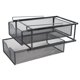 thumbnail image 3 of Organizador extraíble para armario, caja de almacenamiento para artículos diversos, fácil instalación con cajón deslizante negro, 3 of 9