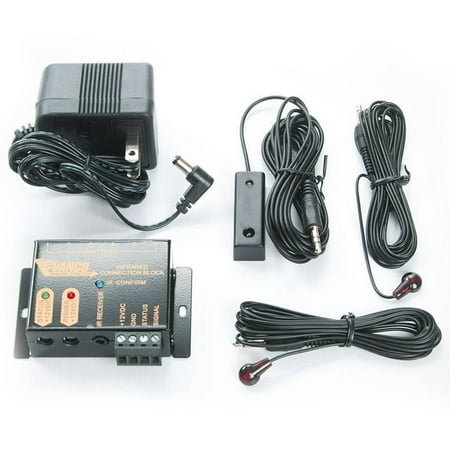 Vanco One Zone 6-Source IR Kit, Allows for the Transmission of IR Signals From Up To 6 IR Emitters To One IR Receiver