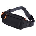 thumbnail image 1 of Riñonera de moda para hombre y mujer, bolso para correr con bolsillos ajustables para cinturón, para senderismo, viajes y caminar, 32x13x4cm, 1 of 5