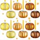 thumbnail image 1 of 12 Bolas NavideñAs Pintadas con Forma de Calabaza, Adornos para Casa, Colgantes para ÁRbol de Navidad, Bolas NavideñAs de PláStico., 1 of 5