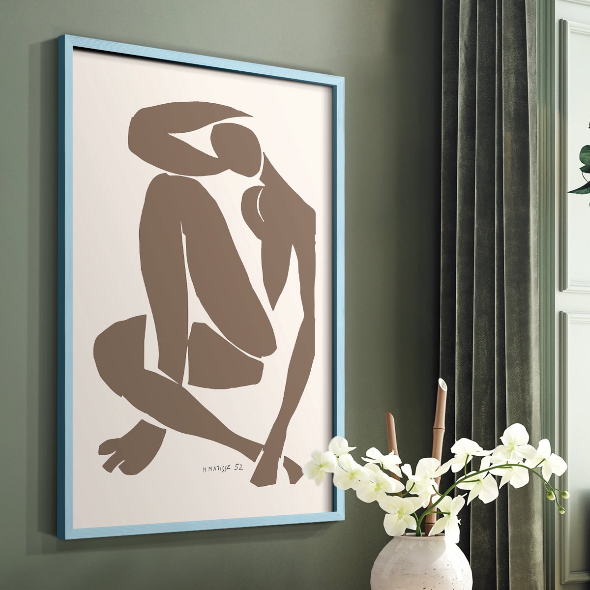 Matisse CCXVI in Solid Wood 8 x 10 Framed Print