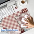 thumbnail image 4 of Long Mouse Pads for Desk,Pioneer Flower Floral Print Pattern Desk Mats on Top Of Desks, Desk Mouse Pad Extra Large with 3mm Non-Slip Base and Stitched Edge for Gaming,Office,Work,Home 31.5"x11.8", 4 of 6