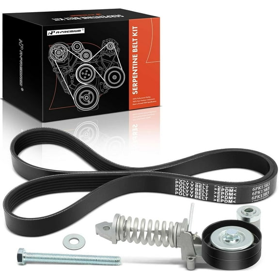 A-Premium Timing Belt Kit W/Tensioner Compatible with Chevrolet & Buick - Sonic 2013-2018, Trax 2013-2018 2021, Encore 2013-2018 - 1.4L