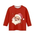 thumbnail image 3 of YUNAFFT Comfortable Stretch Christmas Print T-Shirt & Shirt for Boys & Girls 3-12Y, Short/Long Sleeve Casual Top with Holiday Design (110-160 Sizes), 3 of 3