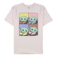 thumbnail image 1 of Camiseta gráfica Junk Food para hombre Baby Yoda rosa grande, 1 of 2