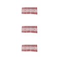 thumbnail image 1 of Vogacara Tabletas para mejorar las uñas Diseño de puntos elegantes Textura esmerilada Uña falsa Llamativas puntas de manicura JM-20 Rojo Type1 NO1, 1 of 6