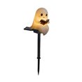 thumbnail image 2 of QIPOPIQ Halloween Reading Ghost Solar Ground Plug-In Light, 2 of 6