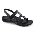 thumbnail image 2 of Vionic Womens Amber Adjustable Sandal Black Crocodile, 2 of 9