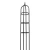 Gardman R352 Garden Obelisk, Black, 96" High