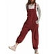thumbnail image 1 of Mono de trabajo liso para mujer: mono informal con bolsillos, poliéster, S-XXL, 1 of 5
