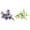 Purple 1PCS & White 1PCS, variant on (2-Pack) Rinsvye Lily Flower Artificial Flower Long Artificial Flowers Potted Decoration Wedding Decoration Silk Roses Artificial Flowers Dry Flower Decoration Artificial Flower