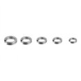 thumbnail image 4 of Conector de Cebo Anillo Partido Ecomeon 5 Tamaños Anillos Partidos de Acero Inoxidable 200pcs, 4 of 6