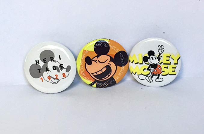 Details about   Vintage 1992 Disney Mickey Mouse Trends Fun Button Collector Set Button Pins NEW 