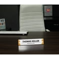 thumbnail image 4 of Printtoo Personalized Desk Name Plate Pretty Pumpkin Custom Acrylic Office Desk Name Plate Accessory 2x10 Inches, 4 of 5