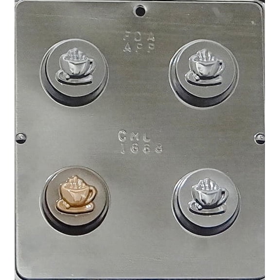 1668 Coffee Cup Oreo Cookie Chocolate Candy Mold