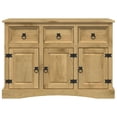 thumbnail image 6 of vidaXL Sideboard Drawer Cupboard Buffet Storage Cabinet Solid Mexican Pinewood, 6 of 9