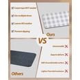 thumbnail image 3 of Stair Treads for Wooden Steps, Grey Plaid Peel and Stick Stair Treads with Adhesive, Spring Summer Farmhouse Buffalo Checkered Non Slip Indoor Stairs Runner Rugs Mats for Elders Dogs 8"x30"7PCS, 3 of 7