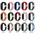 thumbnail image 6 of Elastic Nylon Band Compatible With Mi band 7 bracelet with Stainless Steel Buckles,Adjustable Replacement Nylon Braided Mi Watch band For Xiaomi Mi Band 3 4 5 6 7 Smartwatch Accessories For Men Women, 6 of 8