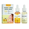 Incredible Savings, Vitamin C Morning Serum & Night Retinol Serum SetBrightens Skin, Reduces