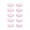 B, variant on Stage Eye Makeup Stickers Waterproof Sweatproof Glitter Eyeshadow Decals Adhesive Eye Jewels for Performance Party Festival Photo Shoot Makeup Art