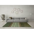 thumbnail image 3 of Ahgly Company Indoor Rectangle Abstract Light Blue Modern Area Rugs, 8' x 12', 3 of 4