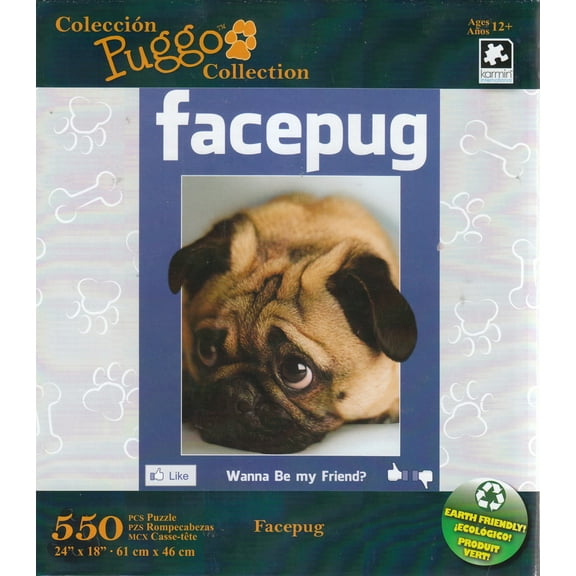 Facepug 550 Piece Puzzle