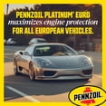 thumbnail image 5 of Pennzoil Platinum Euro L Full Synthetic 5W-30 Motor Oil, 5 Quart, 5 of 8