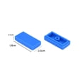 thumbnail image 4 of 200pcs DIY Building Blocks Figure Bricks Smooth 1x2 ColorFul Educational Creative Size Compatible With all brand for Kids green 200pcs, 4 of 6