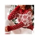 thumbnail image 5 of Suéter de mujer Navidad Copo de nieve Invierno niña Tops Manga larga Cuello redondo Jersey femenino, Rojo, L Inevent AP003997-08, 5 of 7