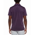 thumbnail image 2 of Ben Sherman mens  Solid Air Pique Sports Fit Polo Shirt, m, Purple, 2 of 3