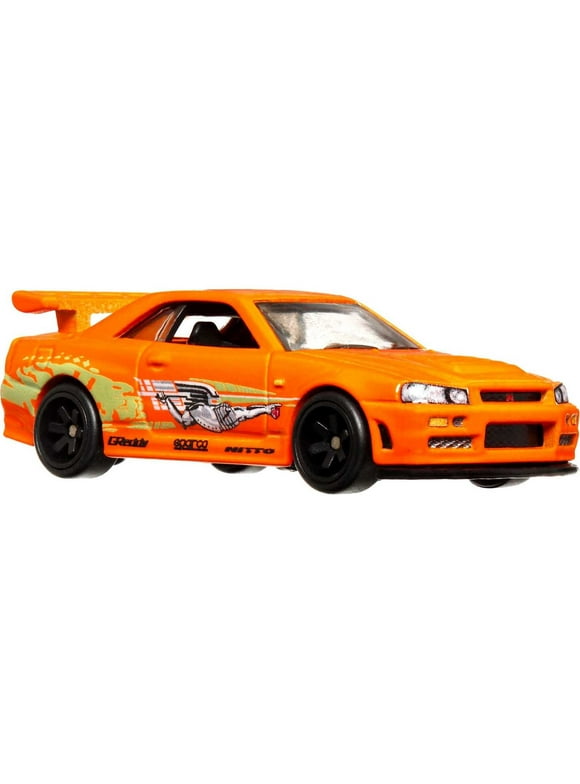 Hot Wheels Premium Toy Car Inspired by Fast & Furious Movies in 1:64 Scale, Collectible Vehicle, Assorted