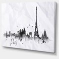 thumbnail image 2 of Design Art - Paris avec Silhouette Eiffel, 2 of 3